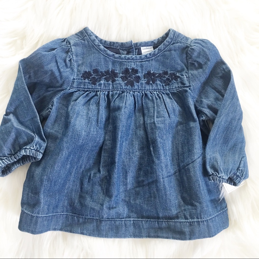 NWT BabyGap Chambray Tunic